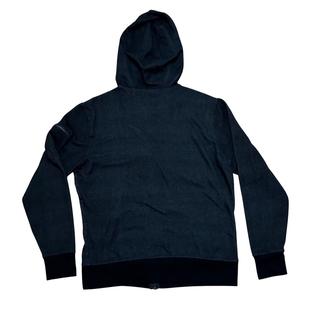 Hylete Linear Tech Hoodie Men's XL Full Zip Black - Picture 2 of 4